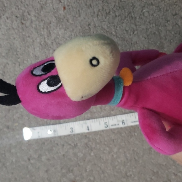 Vintage the flinstones "days inn travel buddies" fred and dino small plush - Picture 7 of 7